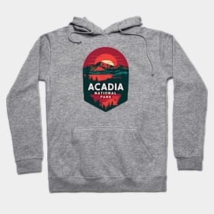 Acadia Sunset Badge Hoodie